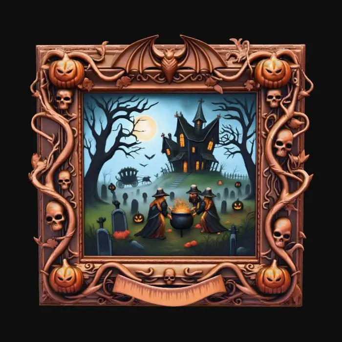 3D model for Halloween Night Gathering, #Halloween2025#