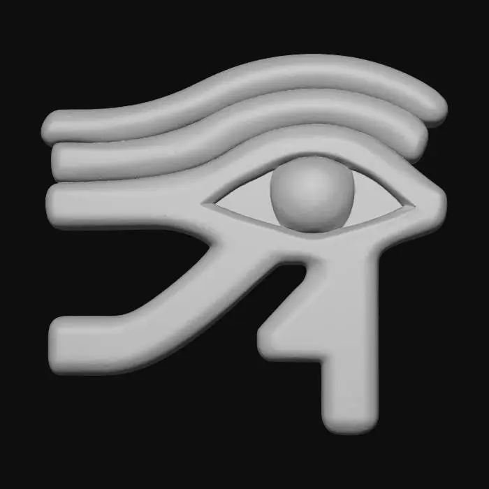 3D model for Eye of Horus Icon