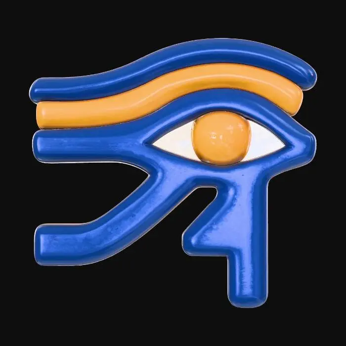 3D model for Eye of Horus Icon