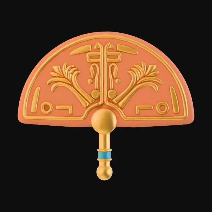 3D model for Art Deco Fan Design