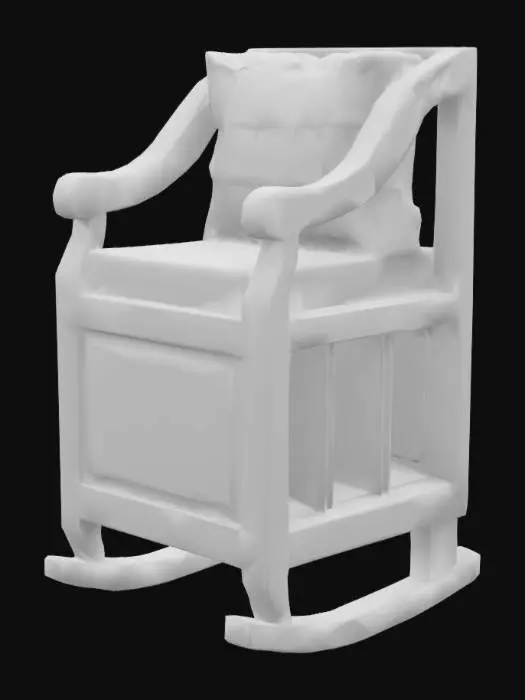 3D model for Rocking Chair Storage