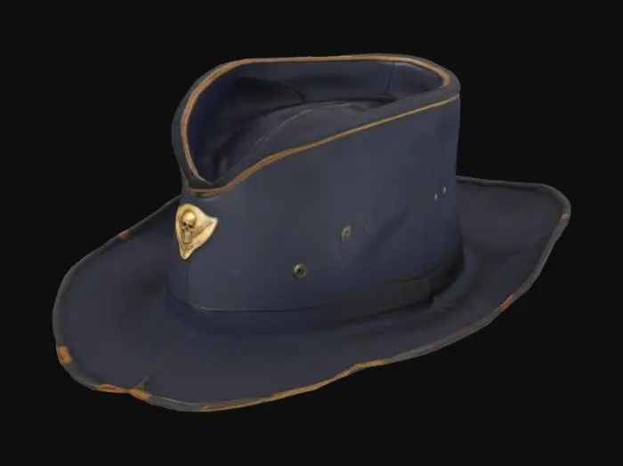 3D model for The hat of a pirate hunter navy mercenaries