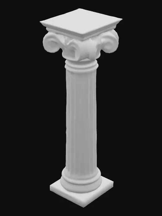 3D model for A Corinthian pillar