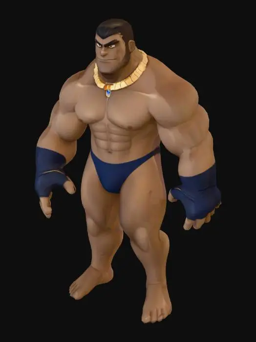 3D model for Bruiser Titan