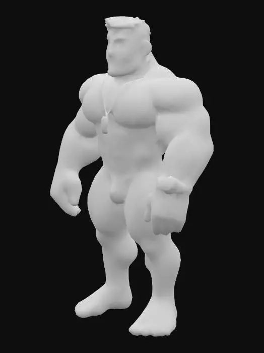 3D model for Muscle Hero