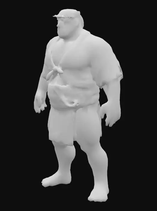 3D model for Sumo Warrior