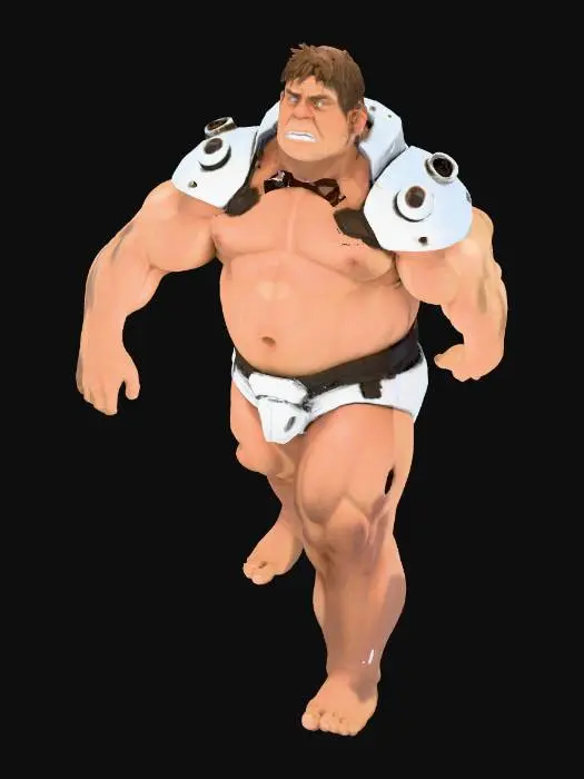 3D model for Armored Sweat Guardian