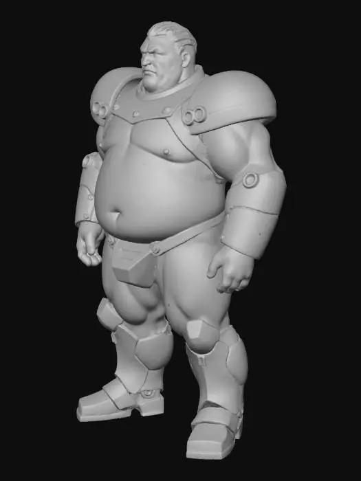 3D model for The Armored Titan