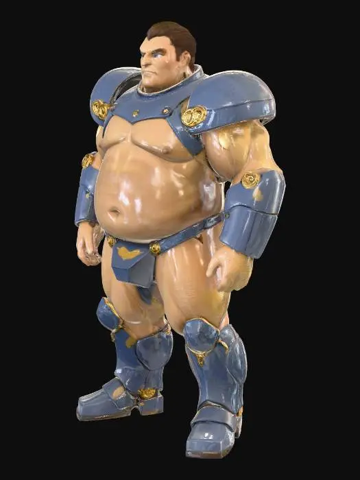 3D model for The Armored Titan