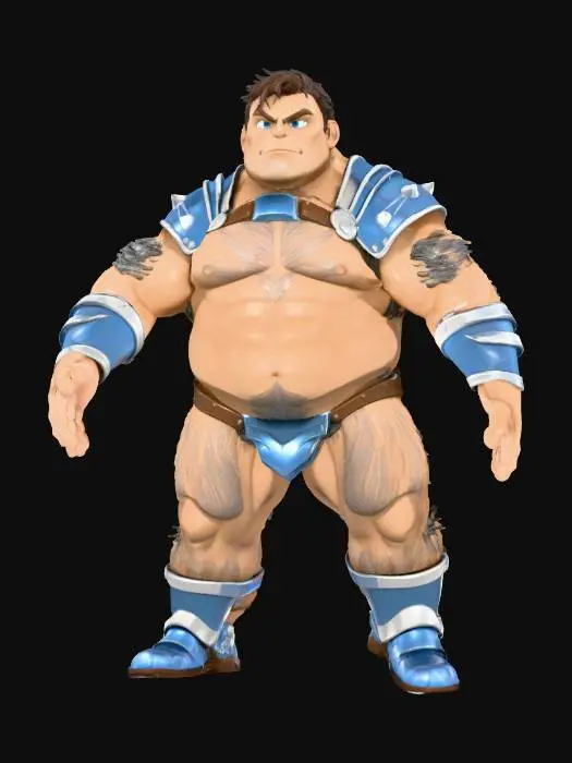 3D model for Warrior's Strength