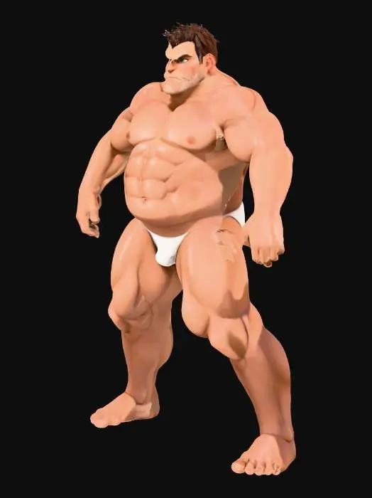 3D model for Sumo Stance