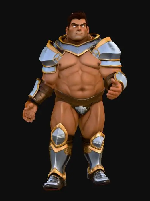 3D model for Warrior's Resolve