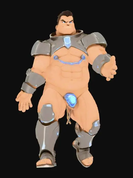 3D model for Warrior's Charge