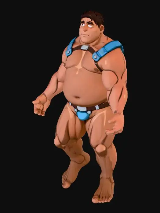 3D model for Warrior Stance, #Halloween2025#