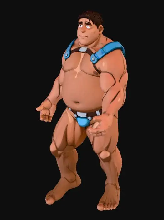 3D model for Warrior Stance, #Halloween2025#