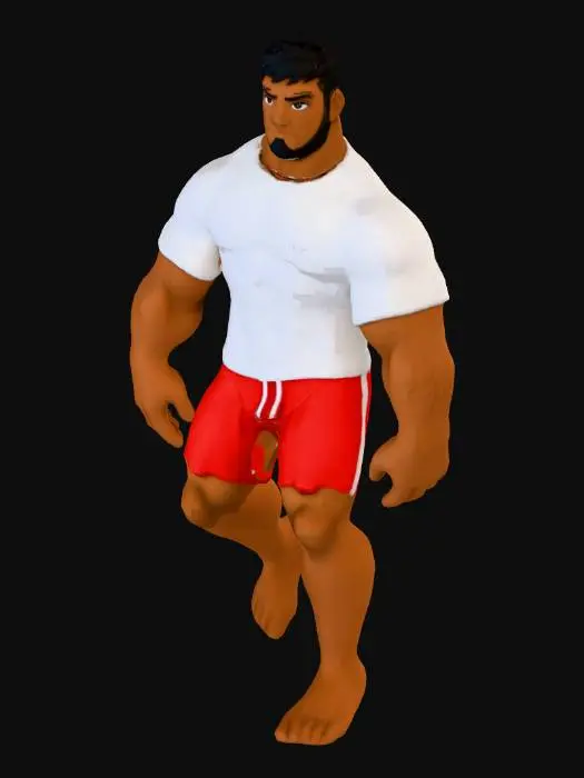 3D model for Strong Beach Day, #Thanksgiving#