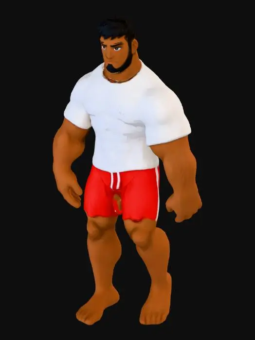 3D model for Strong Beach Day, #Thanksgiving#