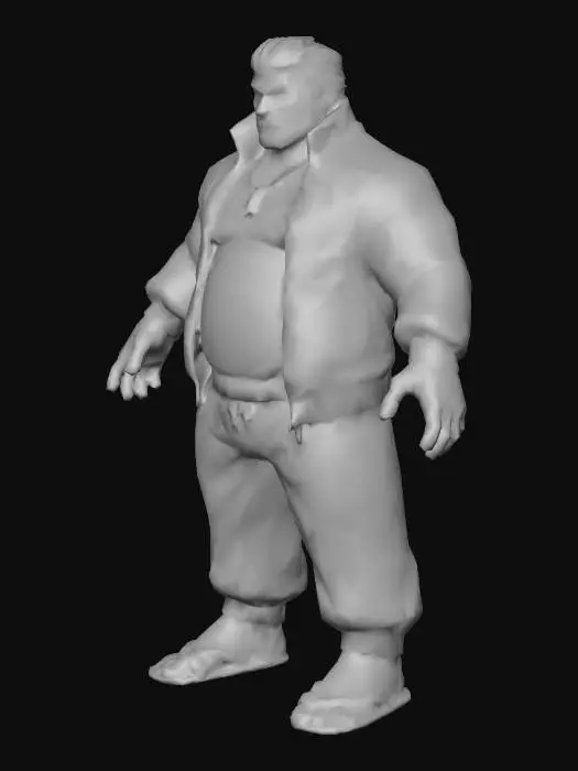 3D model for Champion in Red Tracksuit