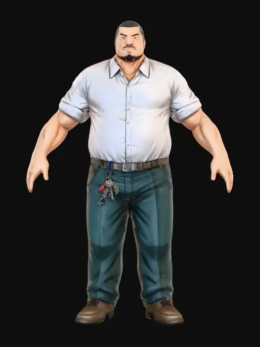 3D model for Tall Watchman