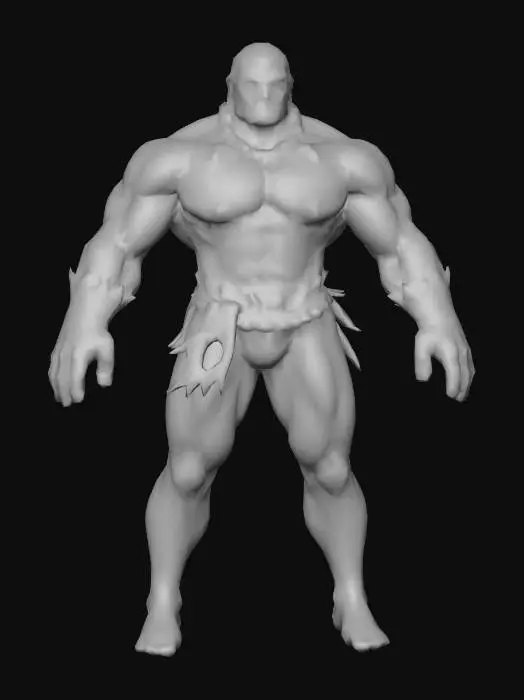 3D model for #Christmas2025#, Wrestling Champion