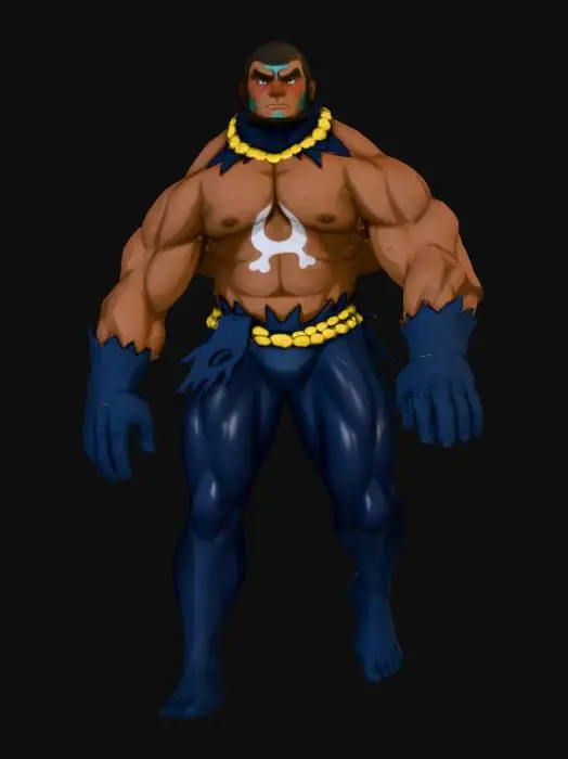 3D model for #Christmas2025#, Wrestling Champion