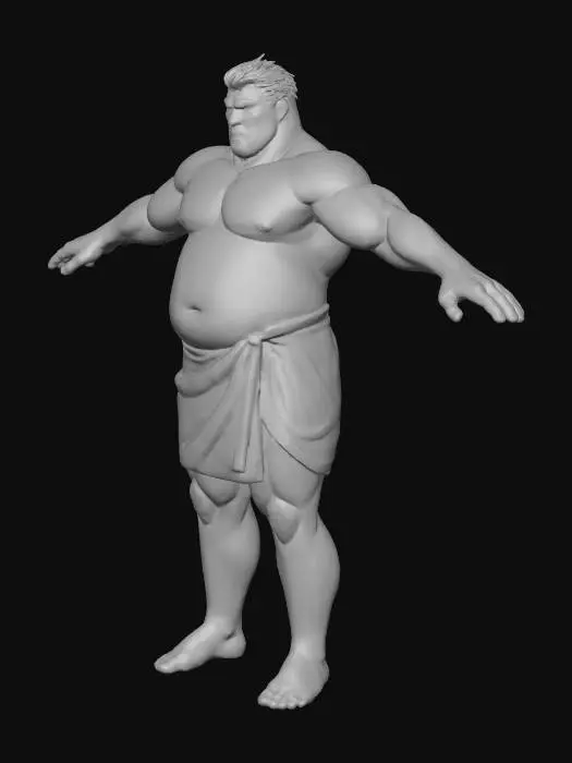 3D model for Sumo Stance