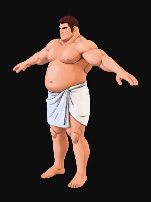 3D model for Sumo Stance