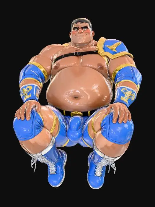 3D model for Wrestler's Resilience