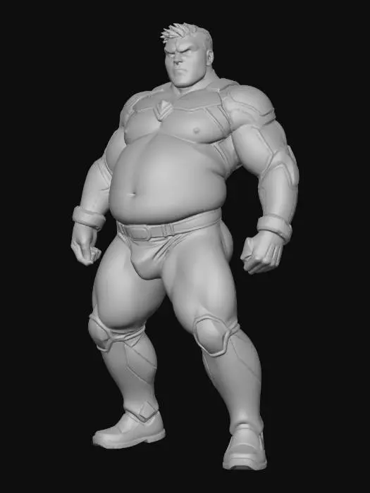 3D model for Orange Defender