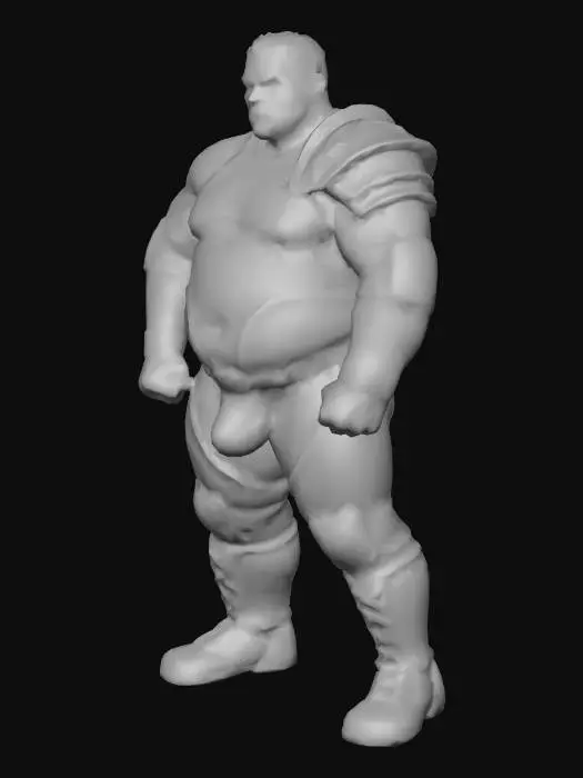 3D model for Gladiator Hero