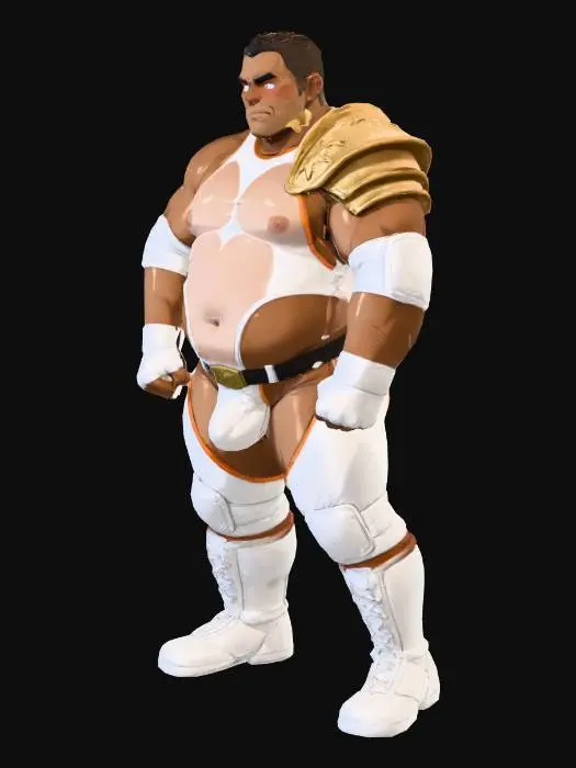 3D model for Gladiator Hero