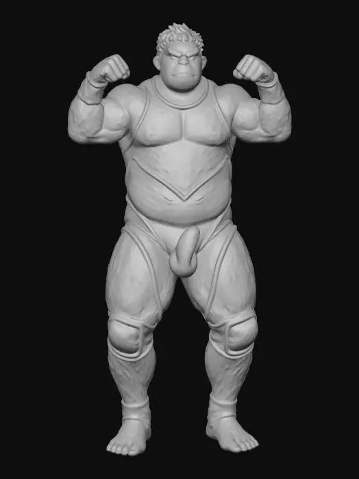 3D model for Wrestling Powerhouse