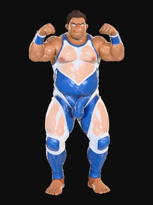 3D model for Wrestling Powerhouse