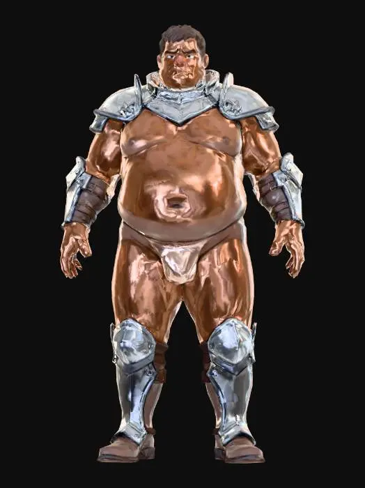 3D model for Warrior's Resolve