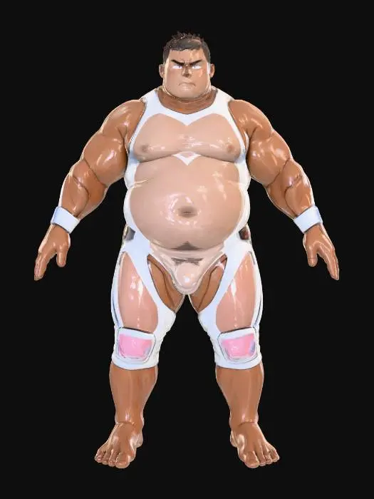 3D model for Wrestler’s Resolve