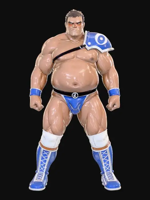 3D model for Wrestling Challenger