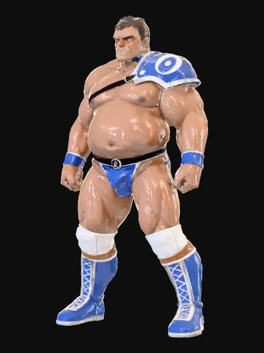 3D model for Wrestling Challenger