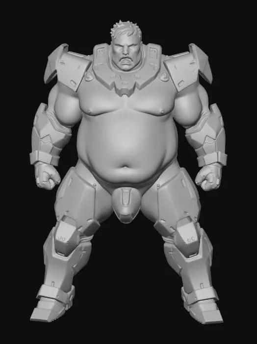 3D model for Mech Warrior Unleashed