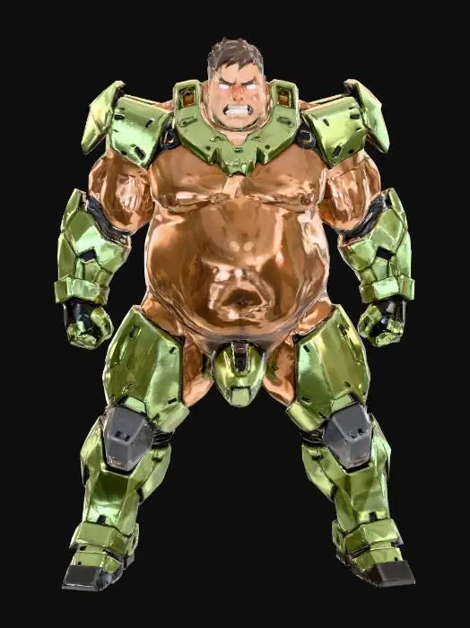 3D model for Mech Warrior Unleashed