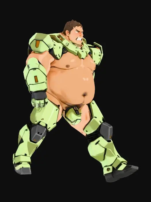 3D model for Mech Warrior Unleashed