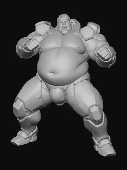 3D model for Behemoth in the Exo-Suit