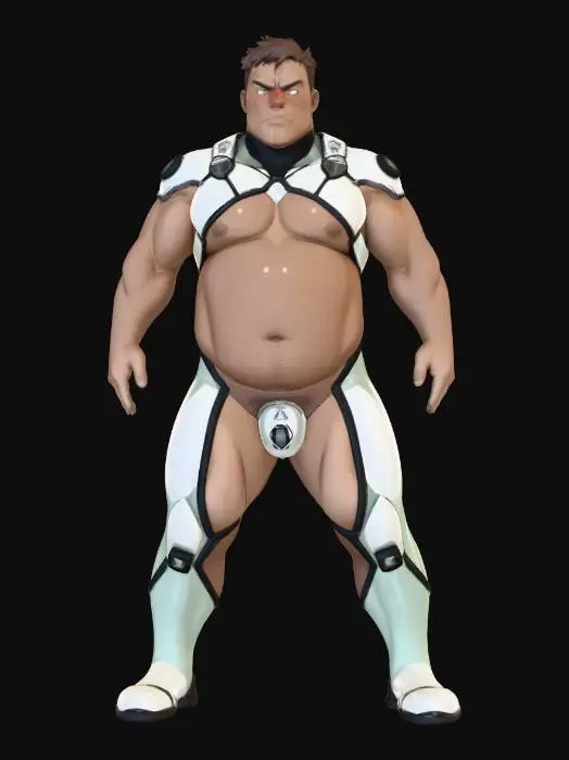 3D model for Exo Juggernaut