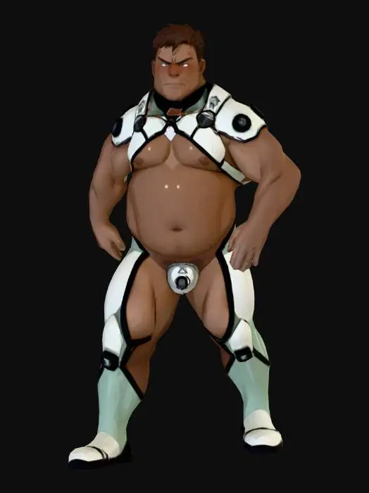 3D model for Exo Juggernaut