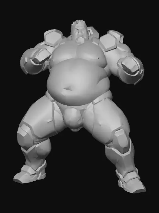3D model for Behemoth in the Exo-Suit