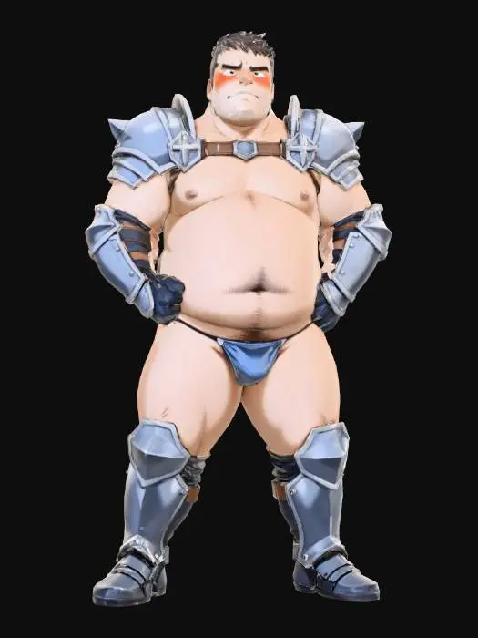 3D model for Ironbound Berserker