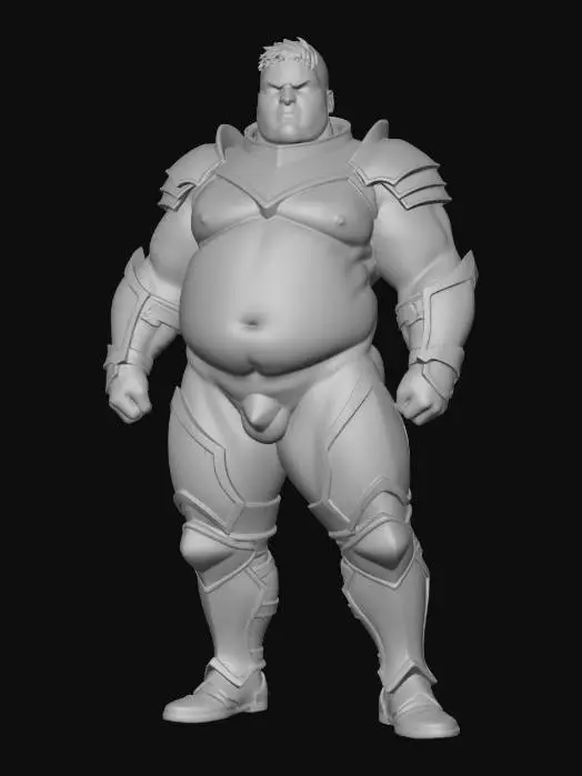 3D model for Ironclad Colossus