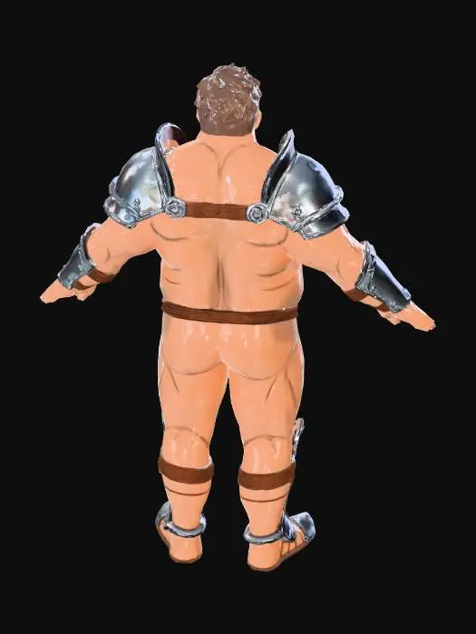 3D model for Ironbound Warrior