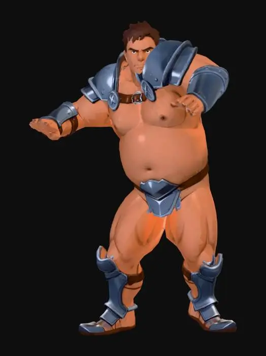 3D model for Ironbound Warrior
