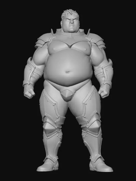 3D model for Ironbound Berserker