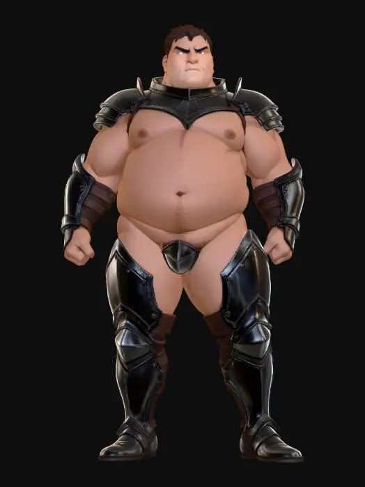 3D model for Ironbound Berserker